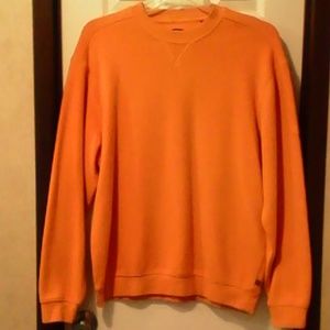 NWOT Callaway Golf Mens Sweather size L orange